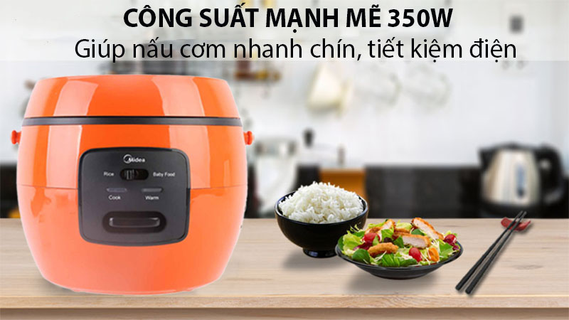 Nồi cơm điện Midea MR-CM07NB/NA - Hàng chính hãng