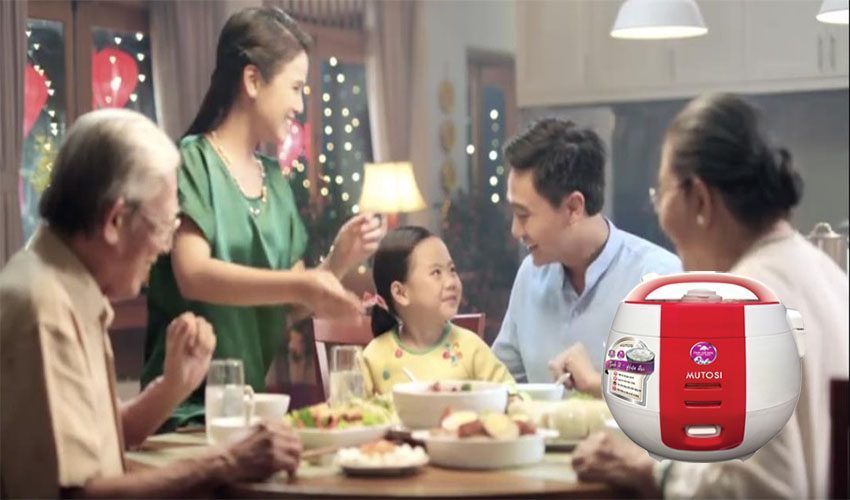 Nồi cơm điện nắp gài Mutosi MR-12 - Hàng chính hãng
