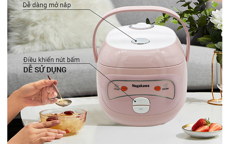Nồi cơm điện Nagakawa NAG0134 - Hàng chính hãng