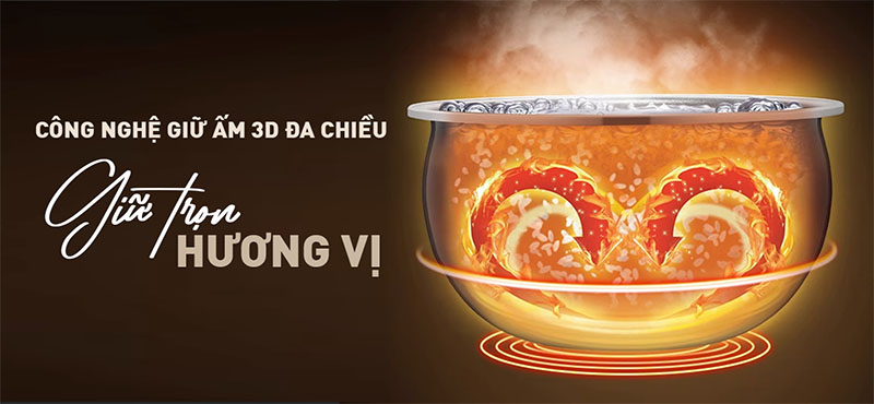 Nồi cơm điện nắp gài Nagakawa NAG0145 - Hàng chính hãng