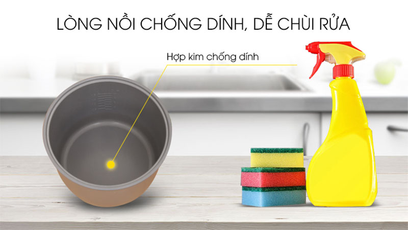 Nồi cơm điện nắp gài Panasonic SR-MVN187LRA - Hàng chính hãng