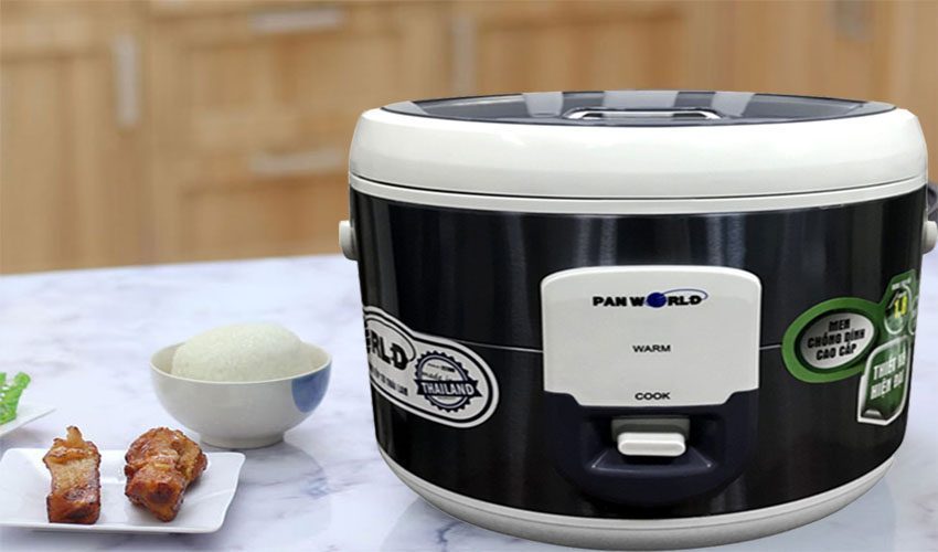 Ứng dụng của nồi cơm điện nắp gài Panworld PW-2159 