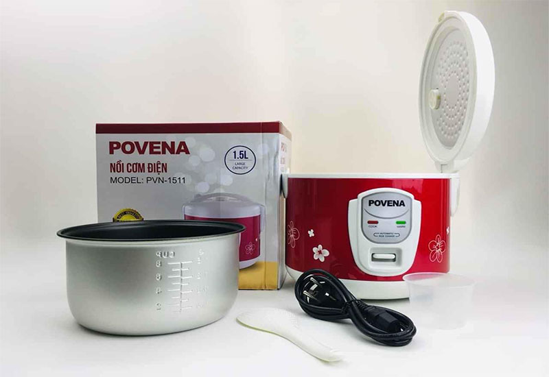 Nồi cơm điện nắp gài Povena PVN-1511 - Hàng chính hãng