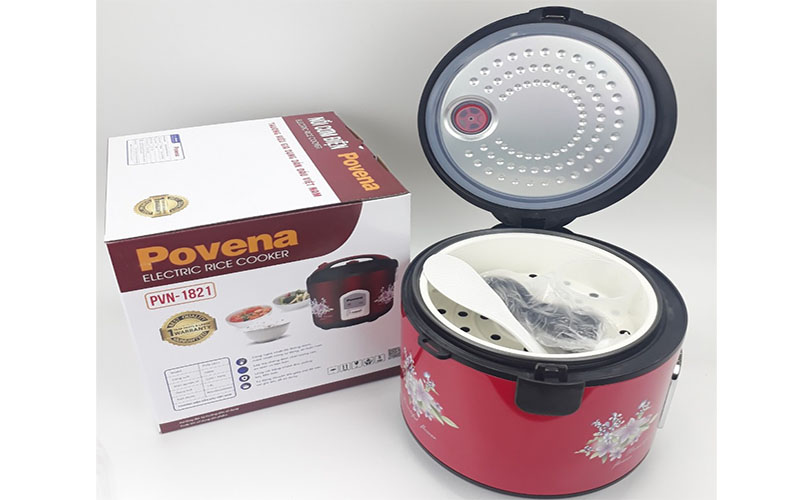 Nồi cơm điện nắp gài Poneva PVN-1821 - Hàng chính hãng