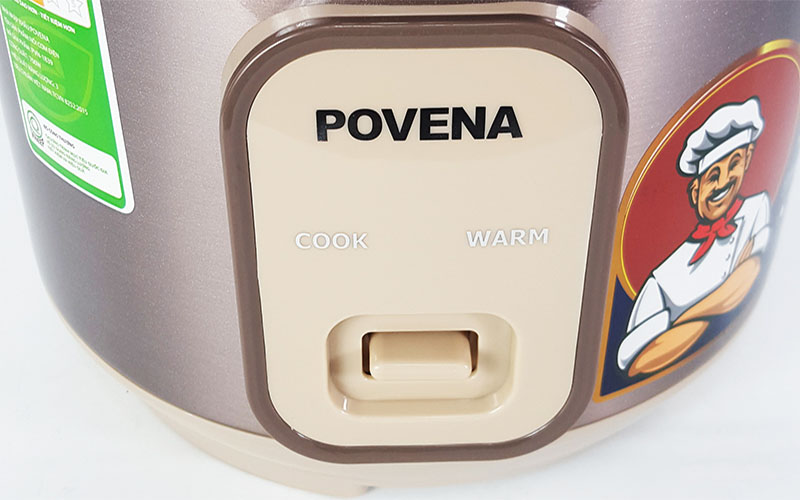 Nồi cơm điện nắp gài Povena PVN-1839 - Hàng chính hãng