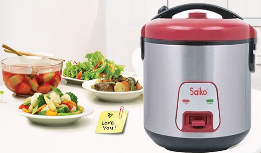 Nồi cơm điện Saiko CR-1821T - Hàng chính hãng