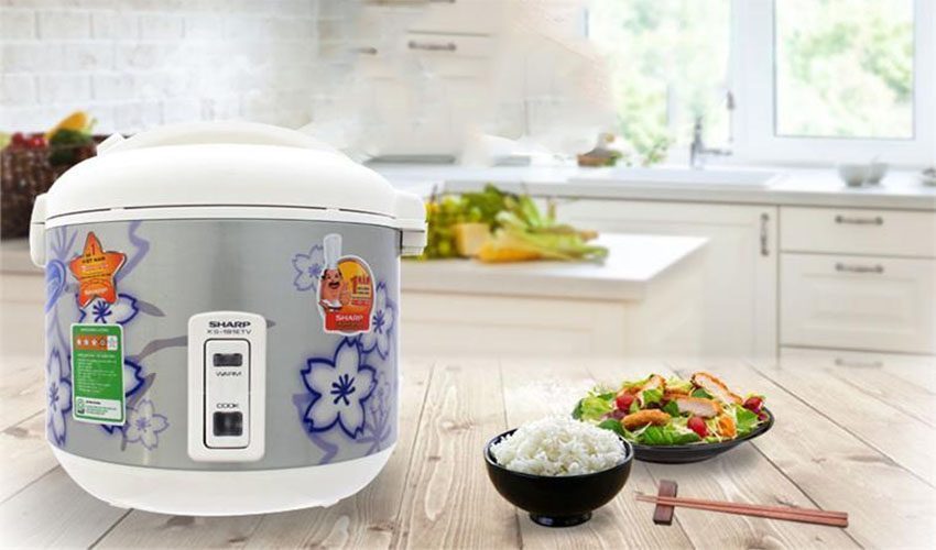 Ứng dụng của Nồi cơm điện nắp gài Sharp KS-N181ETV-SL