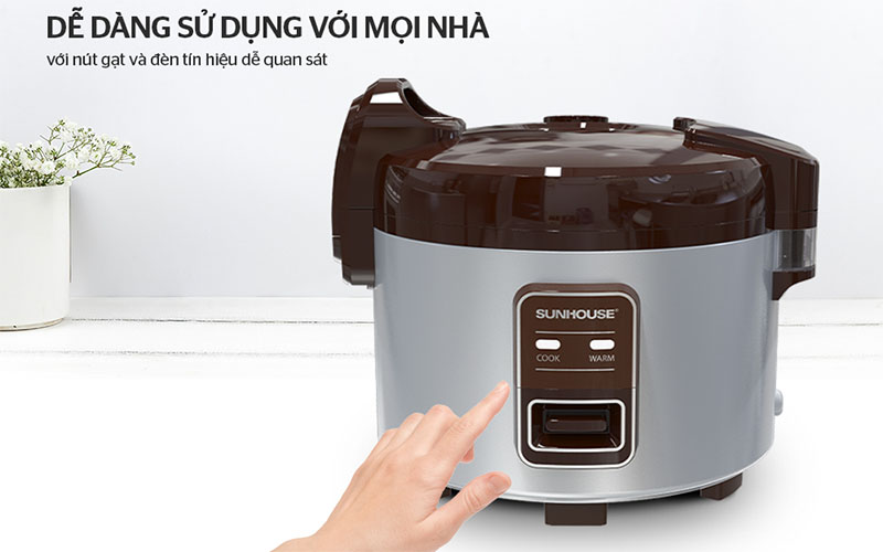 Điều khiển của Nồi cơm điện nắp gài Sunhouse SHD8307