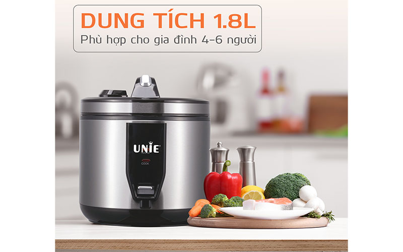 Nồi cơm điện nắp gài Unie UE–625 - Hàng chính hãng