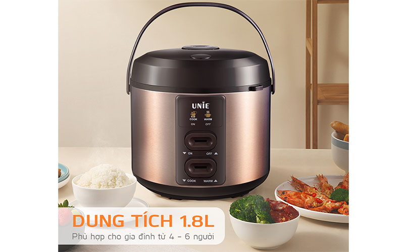 Nồi cơm điện nắp gài Unie UE-626 - Hàng chính hãng