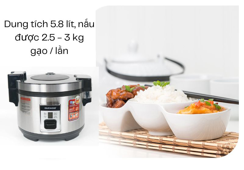 Nồi cơm điện nắp gài GUGKDD GK-1830 - Hàng chính hãng