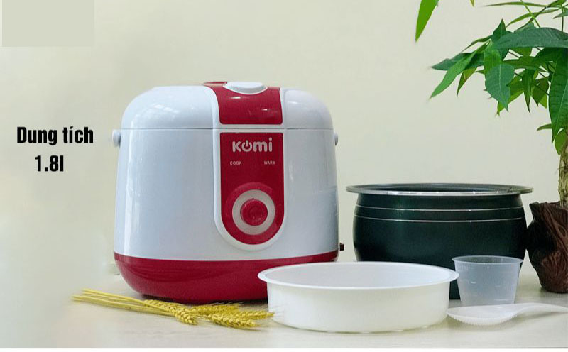 Dung tích 1.8Lphù hợp với gia đình 4-6 người