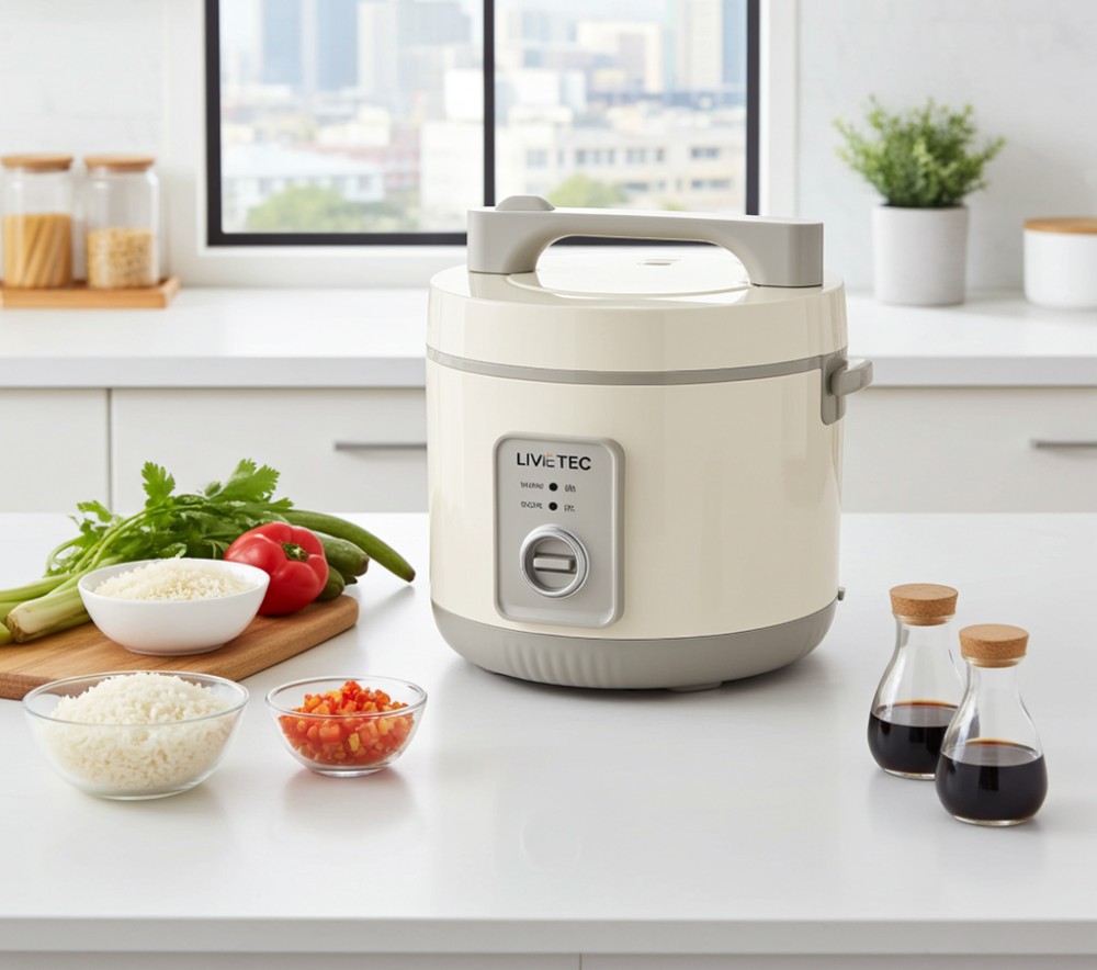 Nồi cơm điện nắp gài Livotec LRC-6118 - Hàng chính hãng