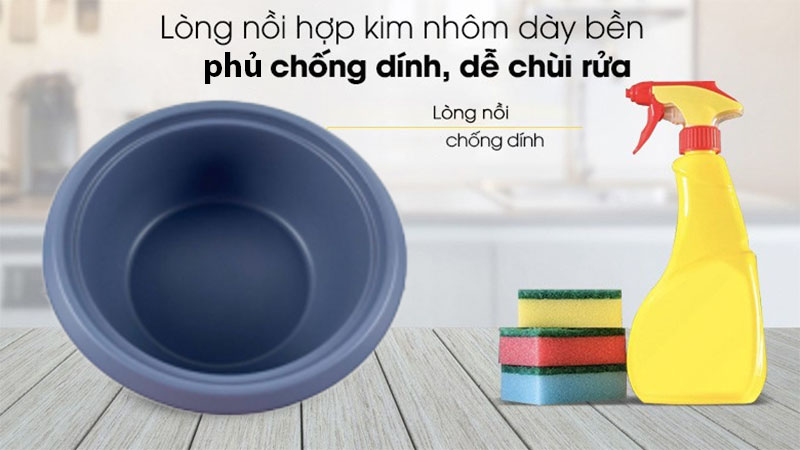 Nồi cơm điện nắp rời Apechome APH-222R - Hàng chính hãng