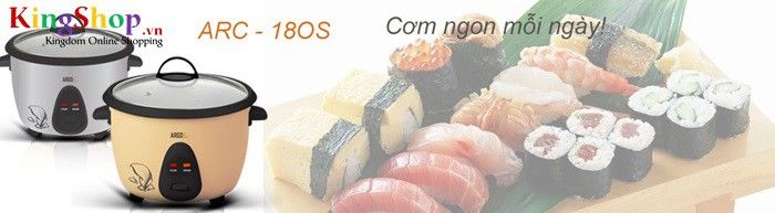 Nồi cơm điện nắp rời Argo ARC-18OS - Dung tích 1.8L - Hàng chính hãng