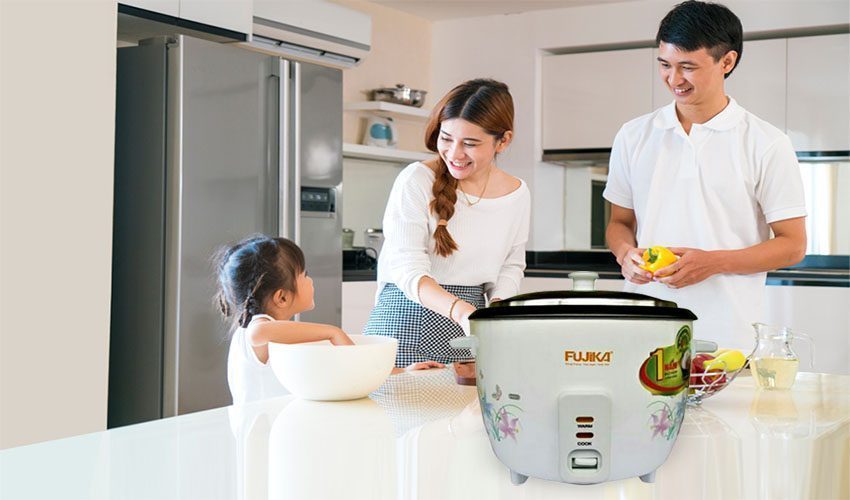 Nồi cơm điện nắp rời Fujika FJ-NC1501 - Hàng chính hãng