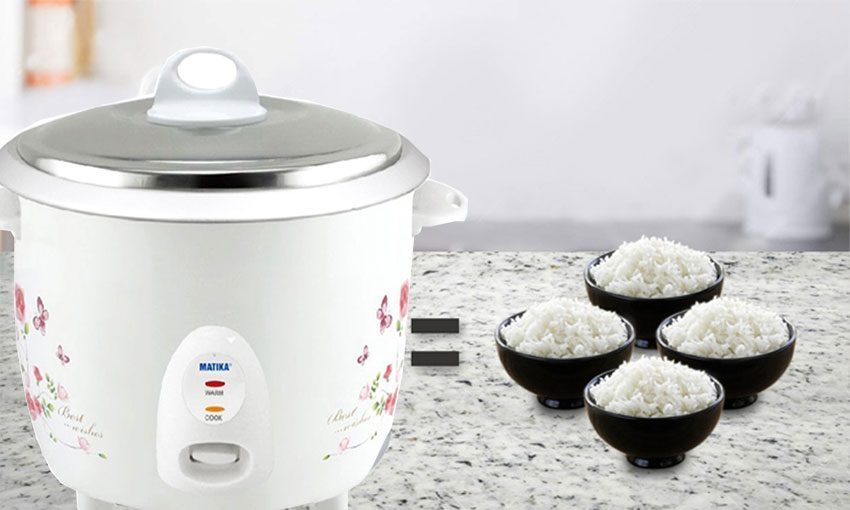 Nồi cơm điện nắp rời Matika MTK-RC1212 - Hàng chính hãng