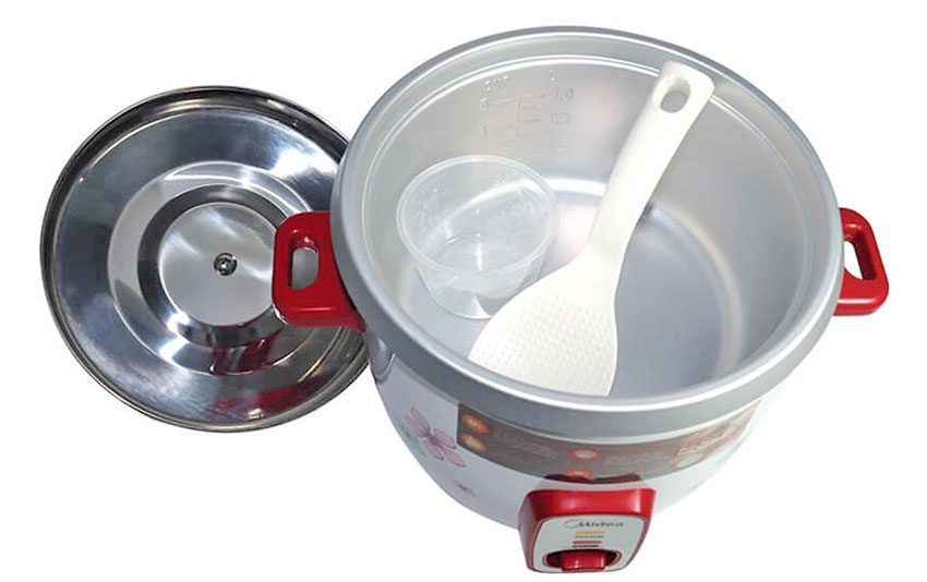 Chi tiết của nồi cơm điện nắp rời Midea MR-GM10SC