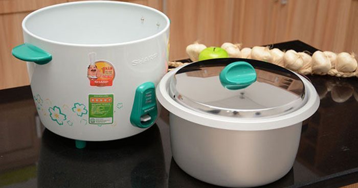 Nồi cơm nắp rời Sharp 2.8 lít KSH-D28V - Hàng chính hãng