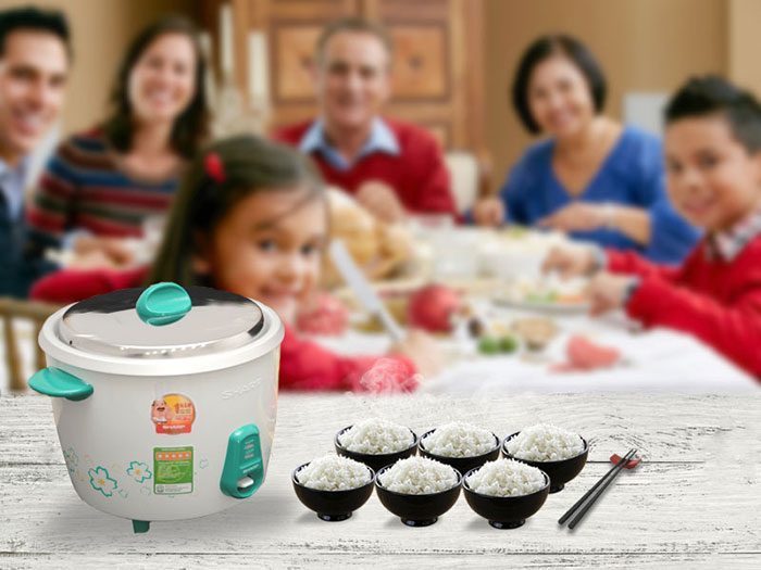 Nồi cơm nắp rời Sharp 2.8 lít KSH-D28V - Hàng chính hãng