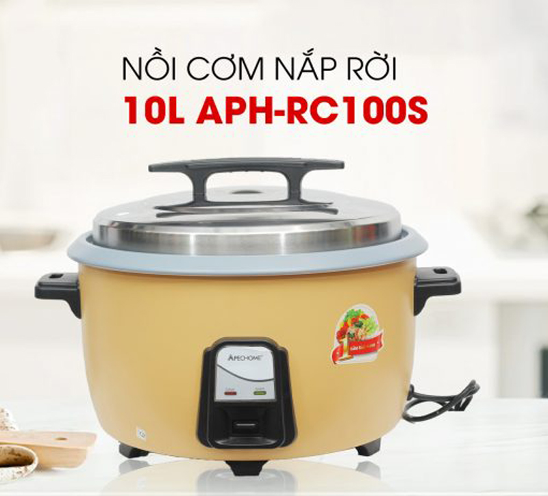 Nồi cơm nắp rời Apechome APH-RC100S ( 10L) - Hàng chính hãng