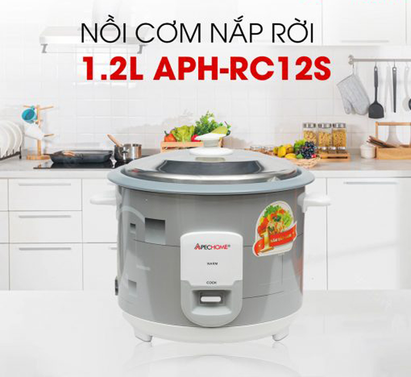 Dung tích 1.2L phù hợp cho gia đình 2-3 người