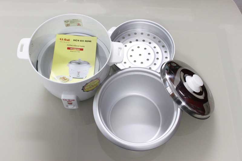 Nồi cơm điện nắp rời Gali GL-1718R - Hàng chính hãng