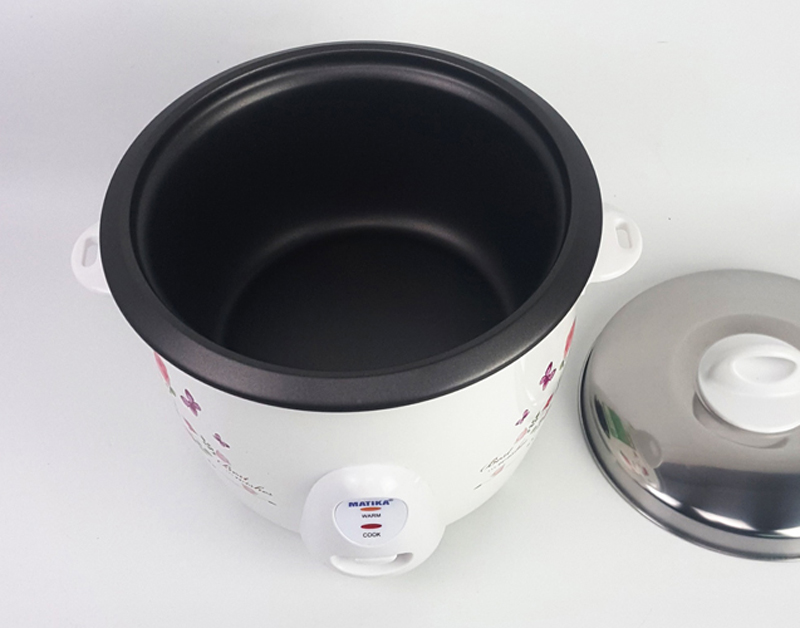 Nồi cơm điện nắp rời Matika MTK DR12 - 1.2L - Hàng chính hãng