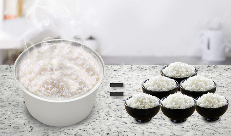 Nồi cơm điện nắp rời Panasonic SR-W18GS - Hàng chính hãng