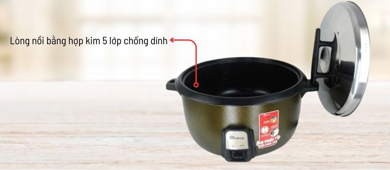 Nồi cơm điện công nghiệp Sowun 14L SW6922 - Hàng chính hãng