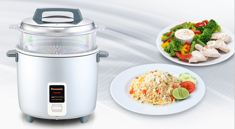 Nồi cơm điện Panasonic 1.8 lít SR-W18GSLRA - Hàng chính hãng