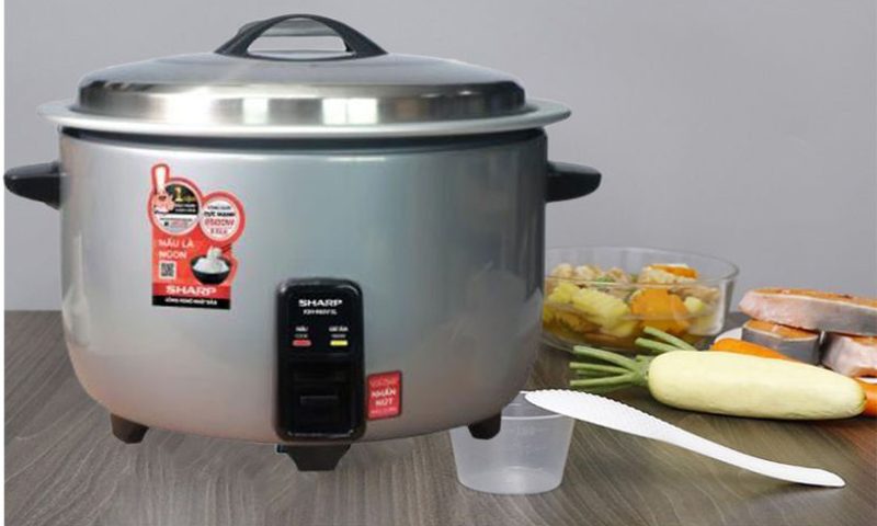 Nồi cơm công nghiệp Sharp 7.8 lít KSH-H78V-SL - Hàng chính hãng