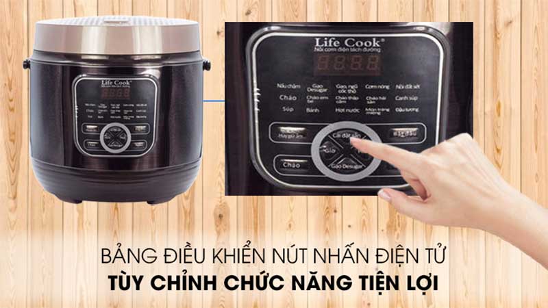 Nồi cơm điện tách đường Apechome LC-LS18 - Hàng chính hãng