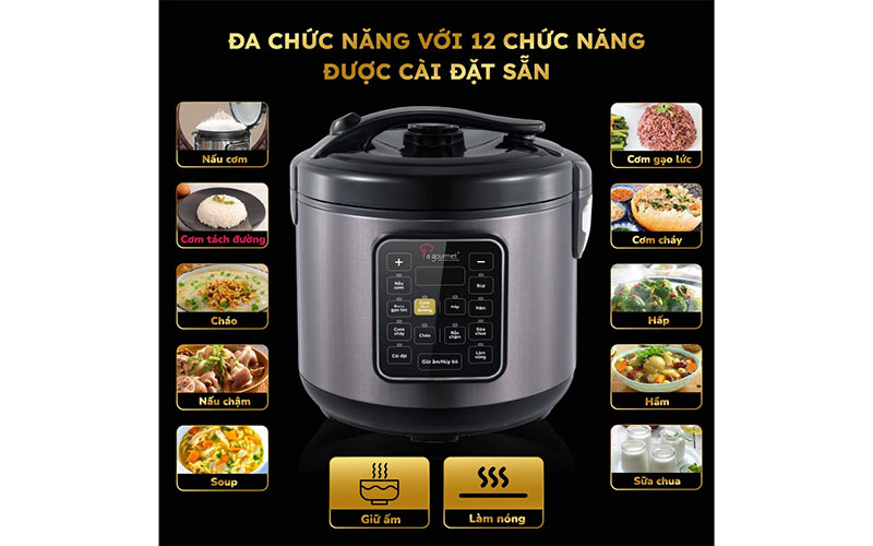 Nồi cơm tách đường La Gourmet 9556704363992