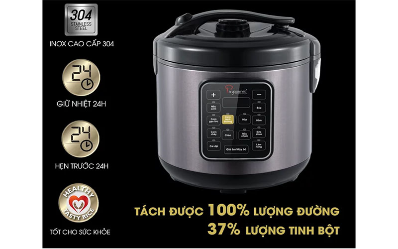 Nồi cơm tách đường La Gourmet 9556704363992