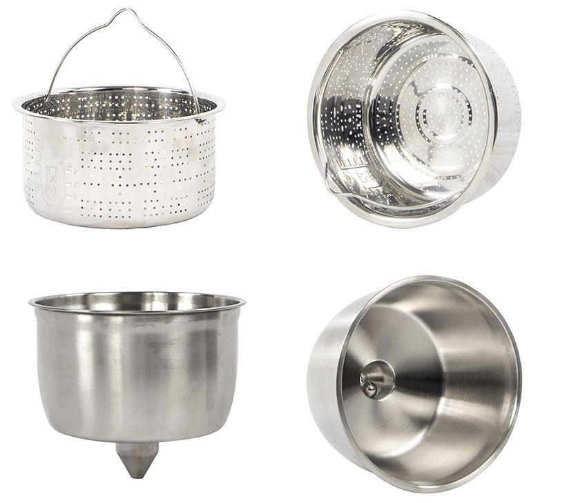 Chất liệu lòng nồi cơm điện tách đường Magic A-511