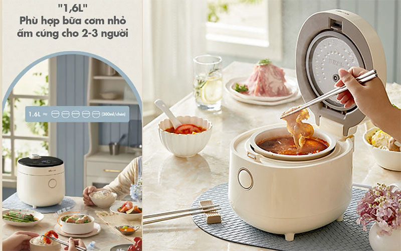 Nồi cơm điện Bear DFB-C16K1 - Hàng chính hãng