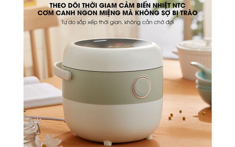 Công nghệ cảm biến nhiệt của Nồi cơm điện tử Bear SB-NC16L