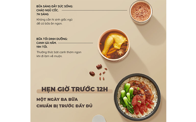 Nồi cơm điện tử Bear SB-NC30A - Hàng chính hãng