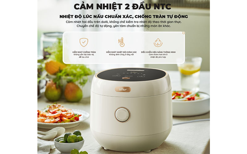 Cảm biến nhiệt của Nồi cơm điện tử Bear SB-NC30B