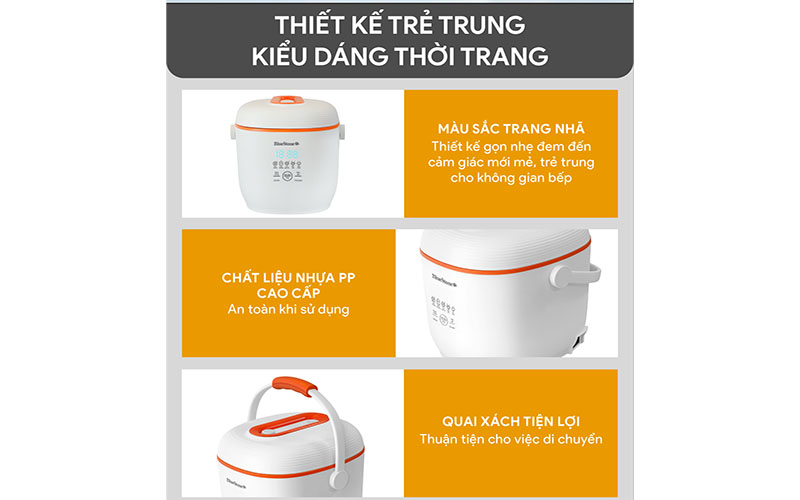 Nồi cơm điện tử Bluestone RCB-5928 - Hàng chính hãng