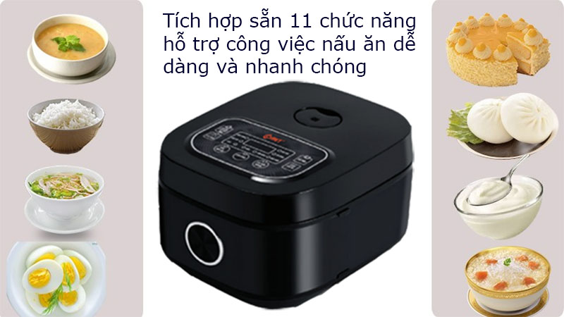 Nồi cơm điện tử Comet CM8085 - Hàng chính hãng