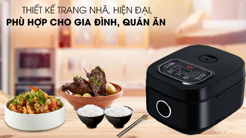 Nồi cơm điện tử Comet CM8085 - Hàng chính hãng