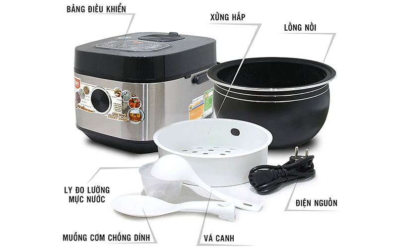 Nồi cơm điện tử Comet CM8088 - Hàng chính hãng