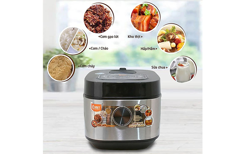 Nồi cơm điện tử Comet CM8088 - Hàng chính hãng