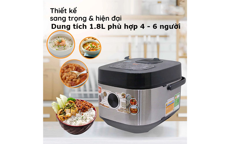Nồi cơm điện tử Comet CM8088 - Hàng chính hãng