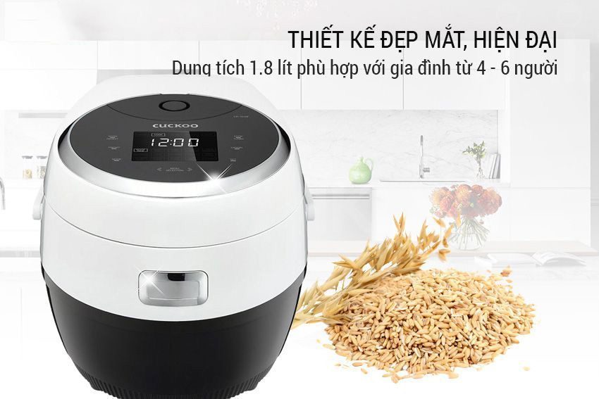 Nồi cơm điện tử Cuckoo CR-1010F - Hàng chính hãng