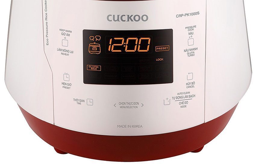 Nồi cơm điện tử Cuckoo CRP-PK1000S - Hàng chính hãng