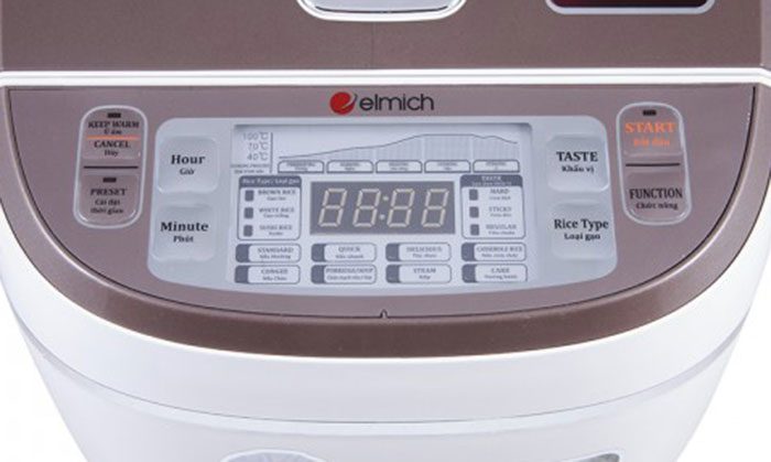 Nồi cơm điện tử Elmich RCE-7153 (EL-0023)- 1.5L, 860W - Hàng chính hãng