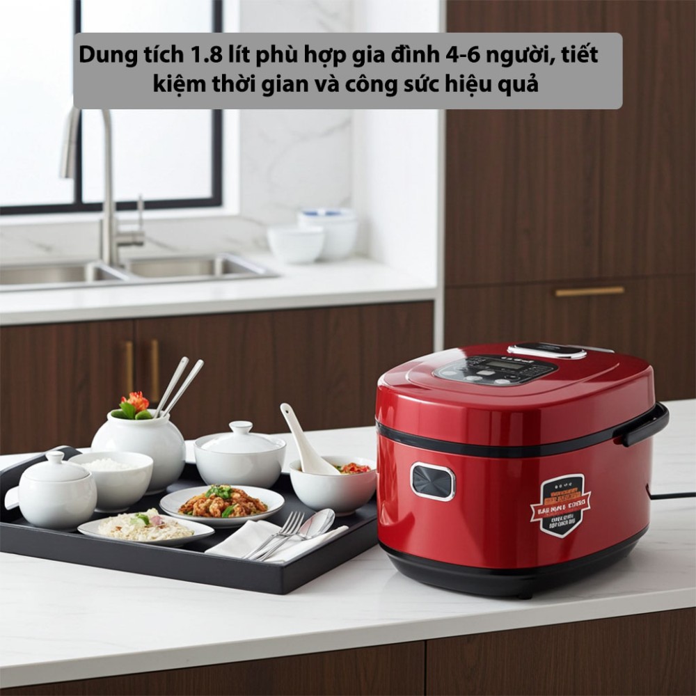 Nồi cơm điện tử Gali GL-1718C - Hàng chính hãng